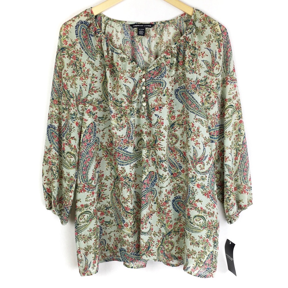 American Living | XL | Blouse | Floral